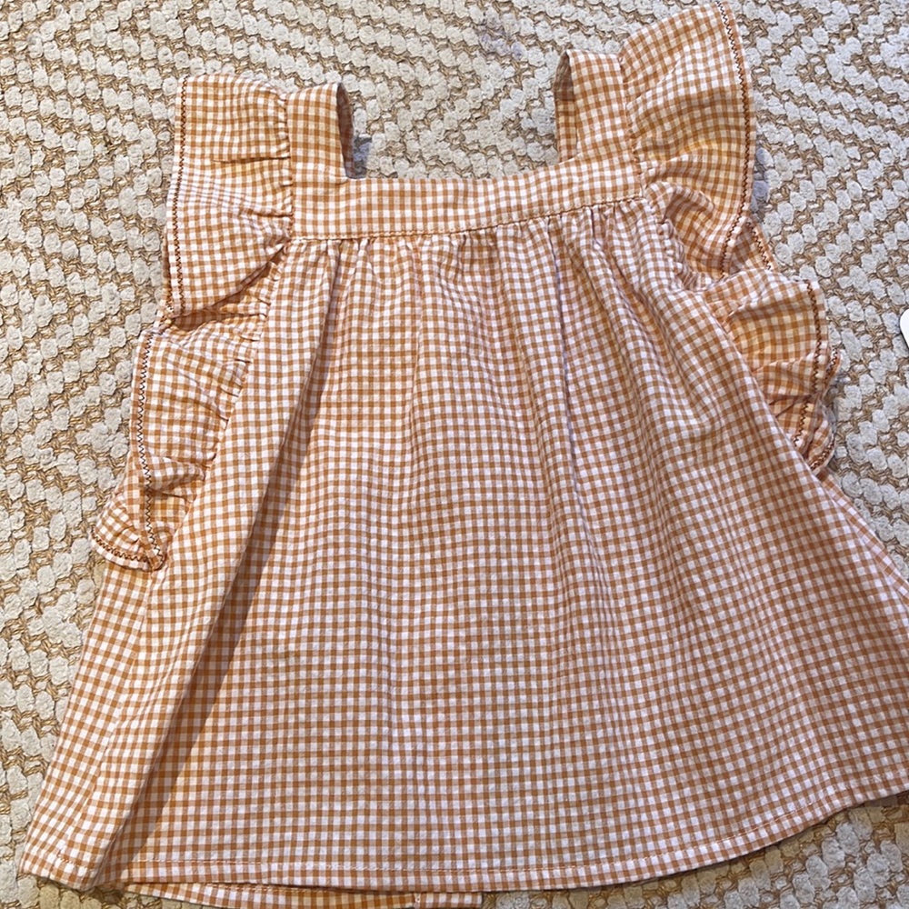 Zara gingham top